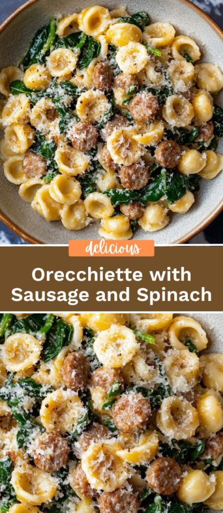 Orecchiette with Sausage and Spinach 4 50krecipes.com 2025 05 20T204332.546