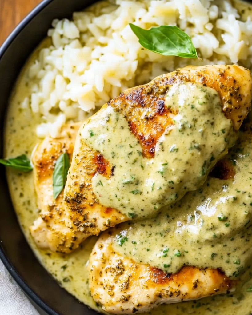 Creamy Pesto Chicken 1 Design sans titre 2025 05 14T234628.601