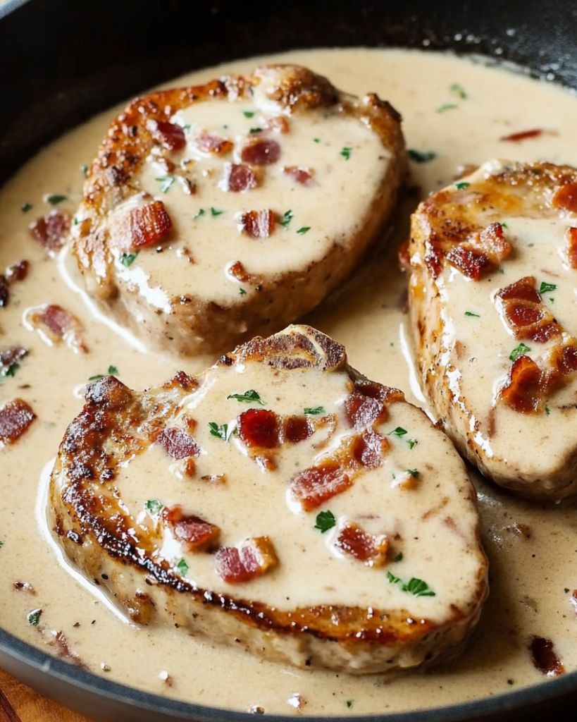 Creamy Bacon Pork Chops 1 Design sans titre 2025 05 19T225530.820