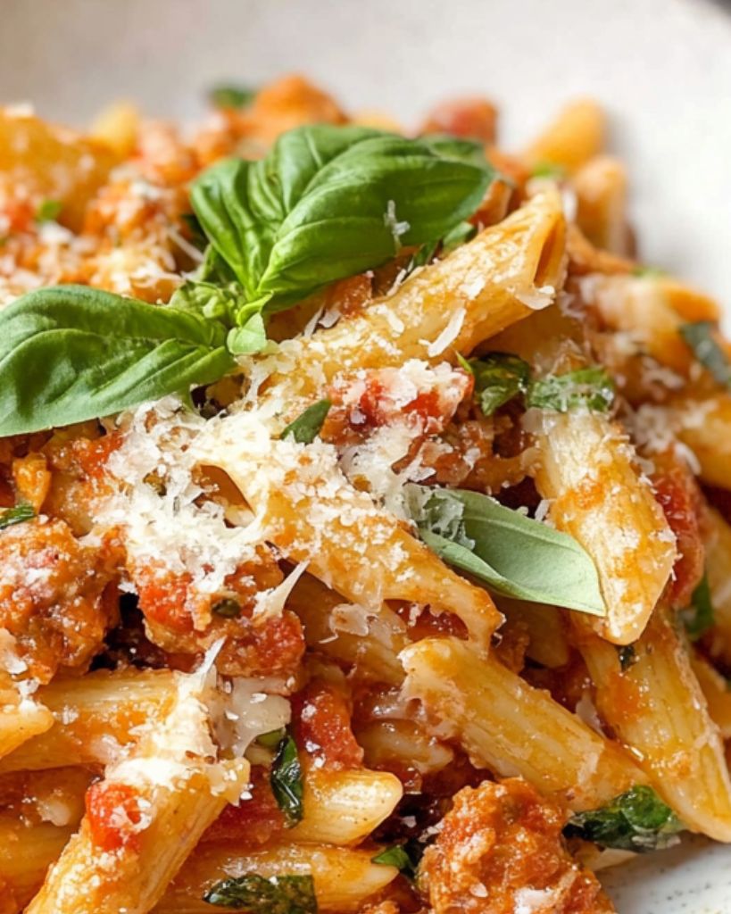 Easy Baked Penne with Sausage Recipe 2 Design sans titre 2025 05 22T212634.943
