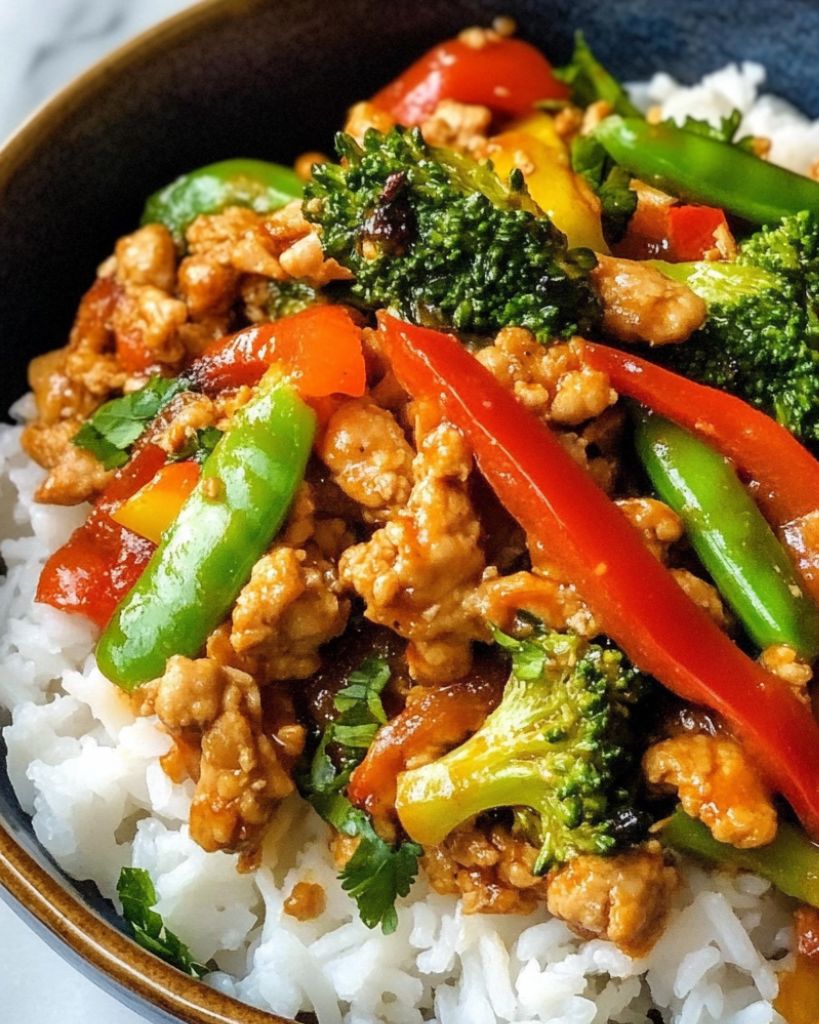 Spicy Ground Chicken Stir Fry 1 Design sans titre 2025 05 30T221937.430