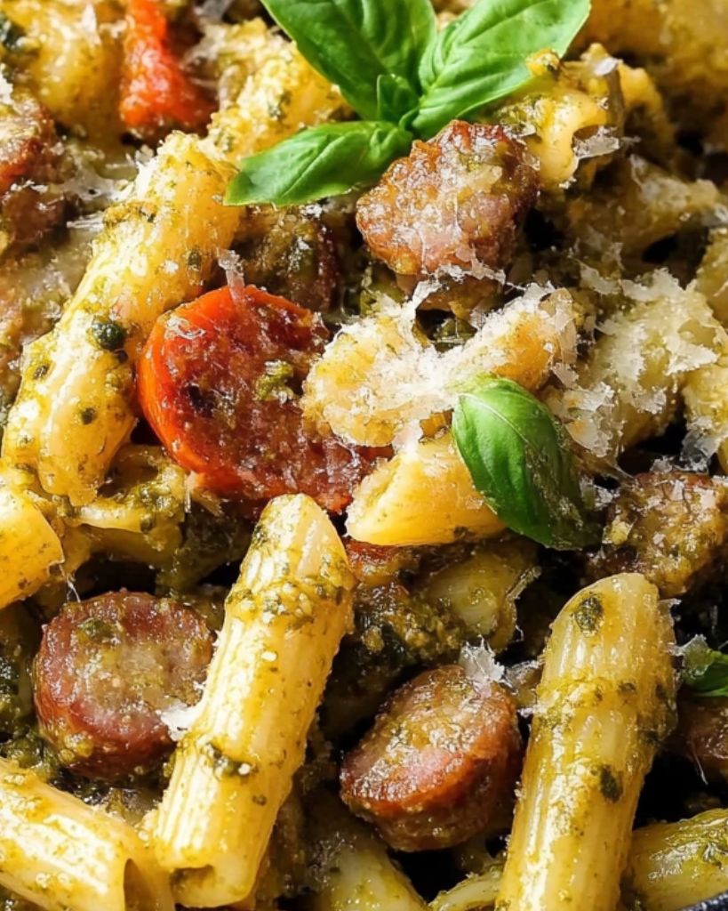 Sausage Pesto Pasta Recipe 2 Design sans titre 2025 06 01T195915.249