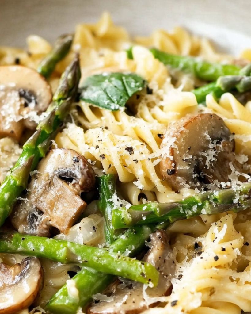 Asparagus and Mushroom Pasta Recipe 2 Design sans titre 2025 06 03T220750.709