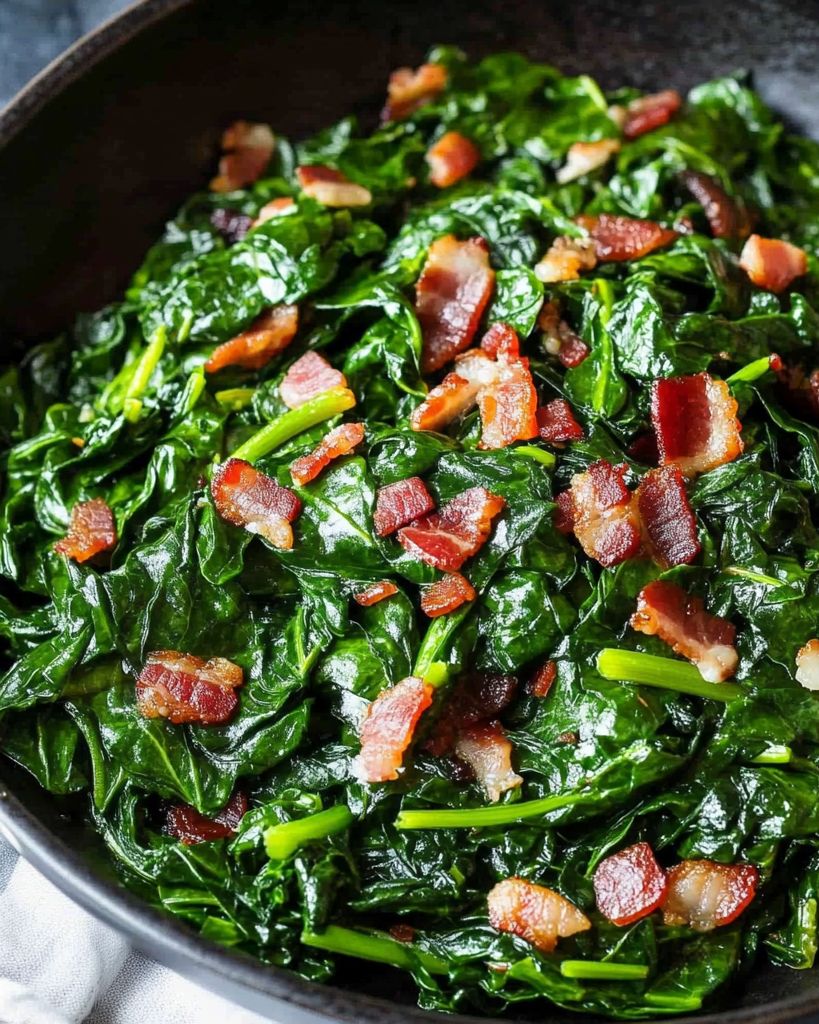 Sautéed Spinach with Bacon 1 Design sans titre 2025 06 07T025720.532