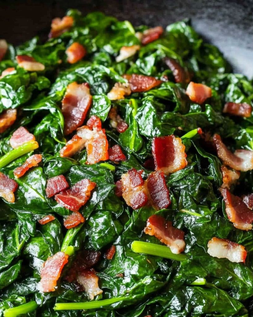 Sautéed Spinach with Bacon 2 Design sans titre 2025 06 07T025737.301