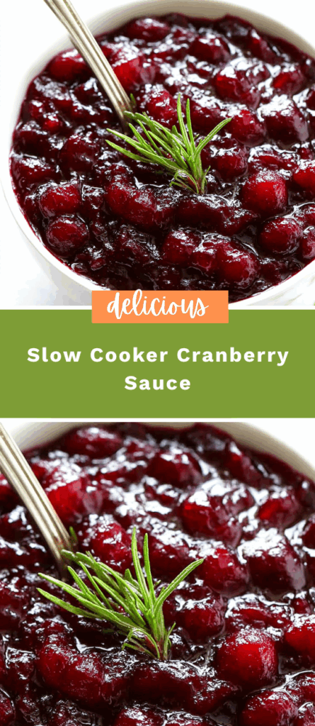 Slow Cooker Cranberry Sauce 4 50krecipes.com 2