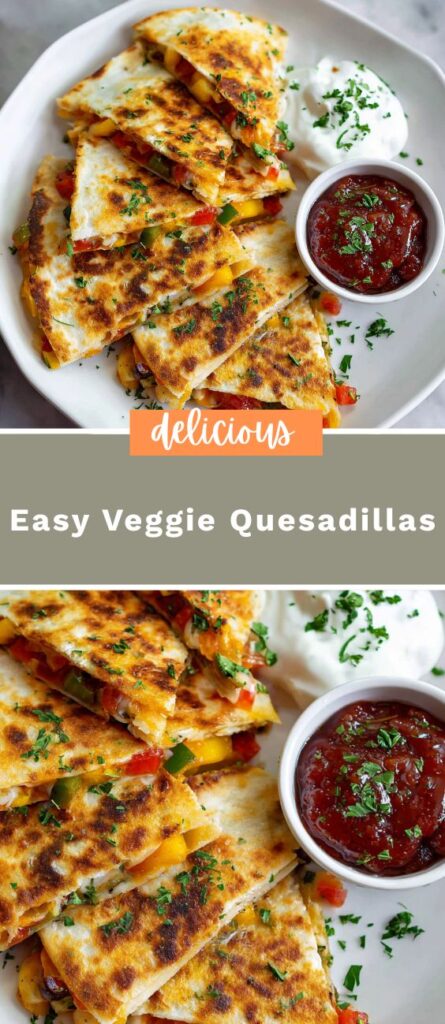 Easy Veggie Quesadillas 4 50krecipes.com 78