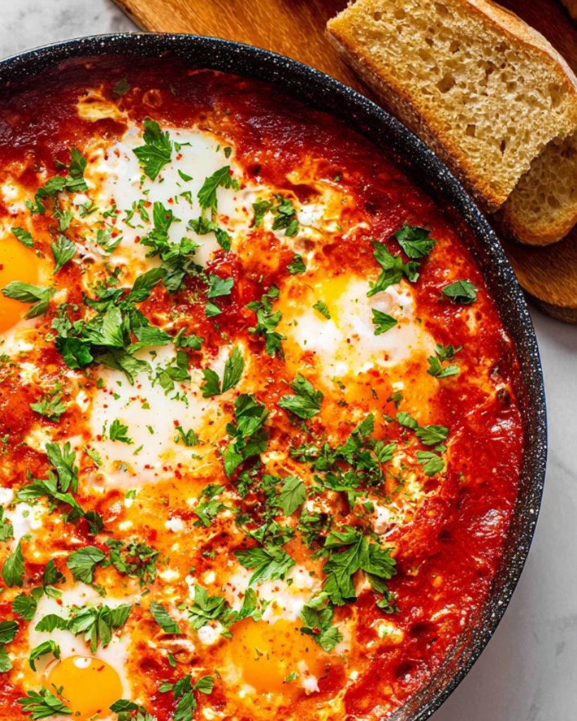 Shakshuka (Eggs Poached in Spiced Tomato Sauce) 2 Design sans titre 2025 07 21T225615.930