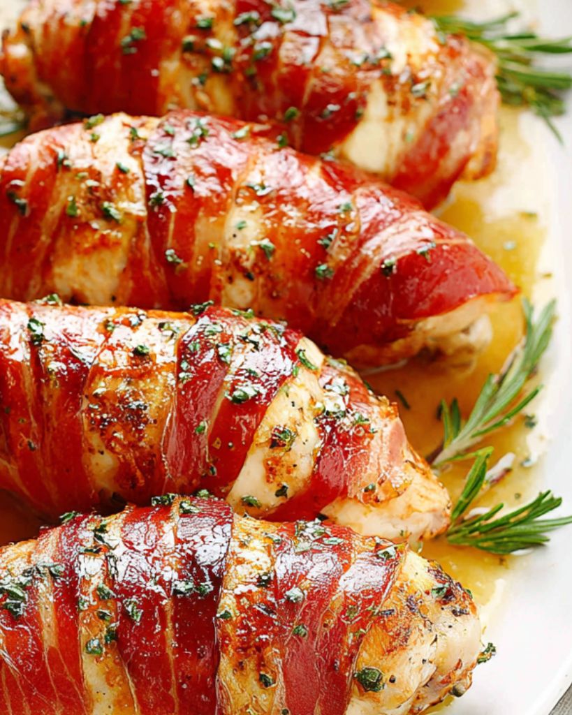 Prosciutto-Wrapped Baked Chicken with Sage Butter Sauce 2 Design sans titre 2025 08 01T233119.121