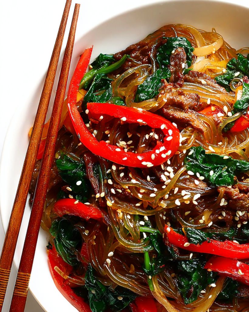 Japchae (Quick Korean Noodle Stir-Fry) 2 Design sans titre 2025 08 21T220727.034