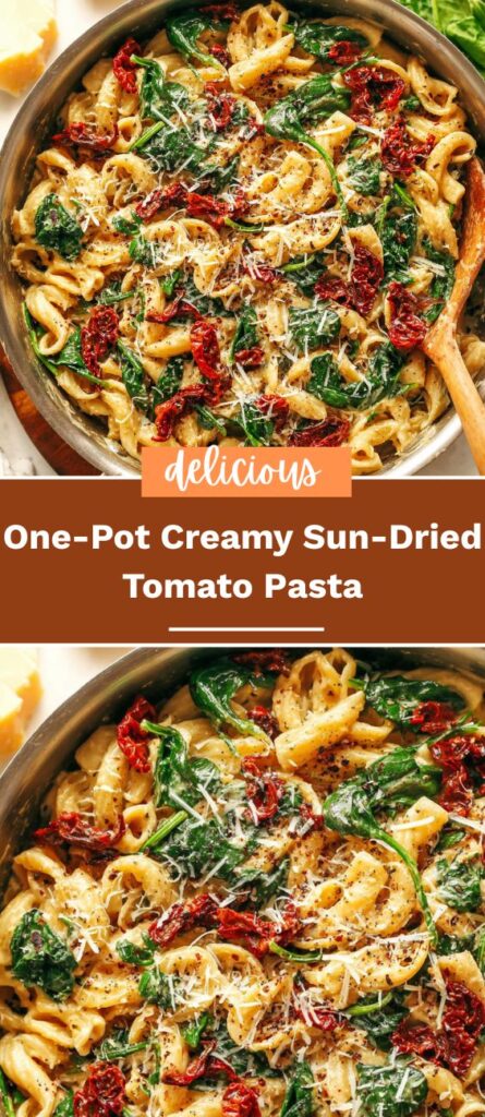 One-Pot Creamy Sun-Dried Tomato Pasta 4 comohowto.co 2025 08 19T010441.158