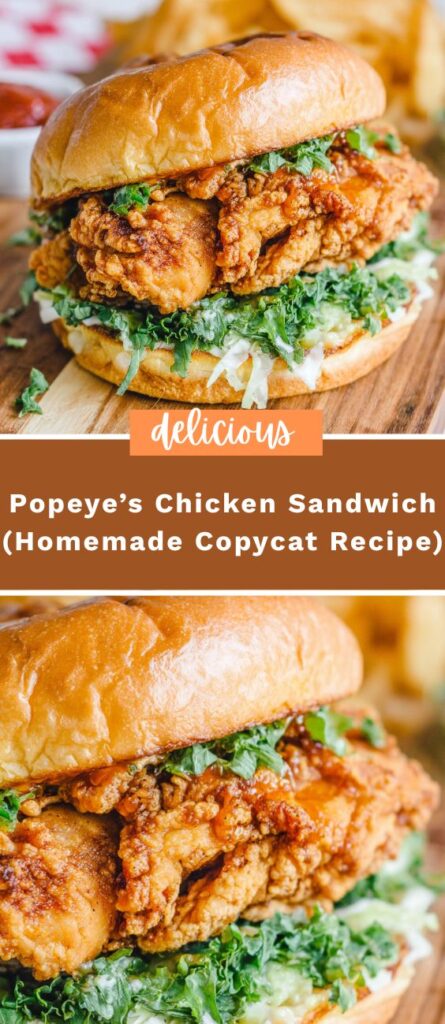 Popeye’s Chicken Sandwich (Homemade Copycat Recipe) 4 50krecipes.com 2025 09 19T000705.886