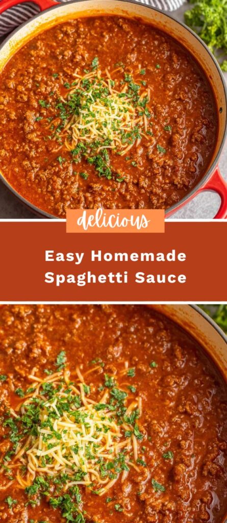 Easy Homemade Spaghetti Sauce 4 50krecipes.com 100