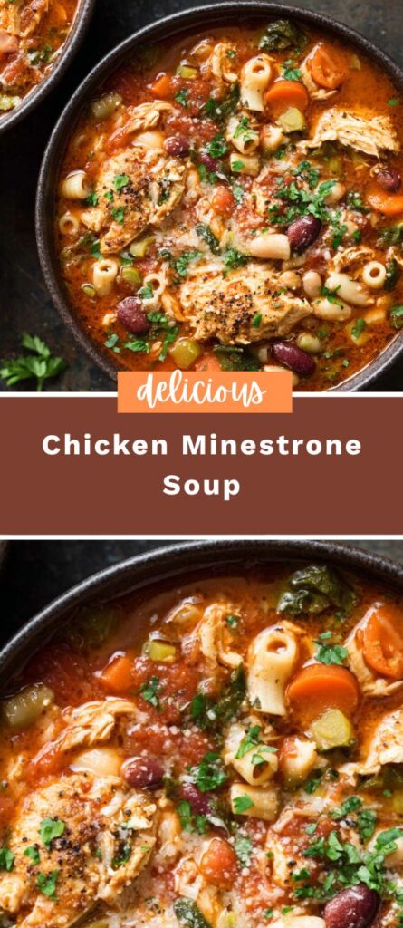 Chicken Minestrone Soup 4 50krecipes.com 39
