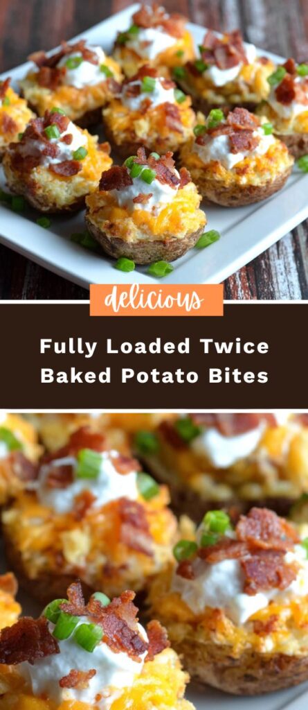 Fully Loaded Twice Baked Potato Bites 4 50krecipes.com 59