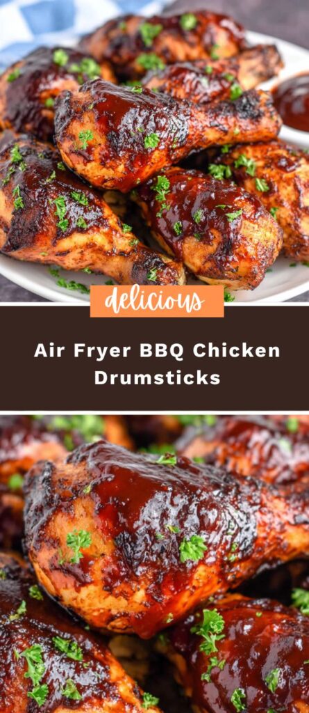 Air Fryer BBQ Chicken Drumsticks 4 50krecipes.com 74