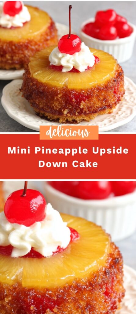 Mini Pineapple Upside Down Cake 4 50krecipes.com 2026 03 05T005958.323