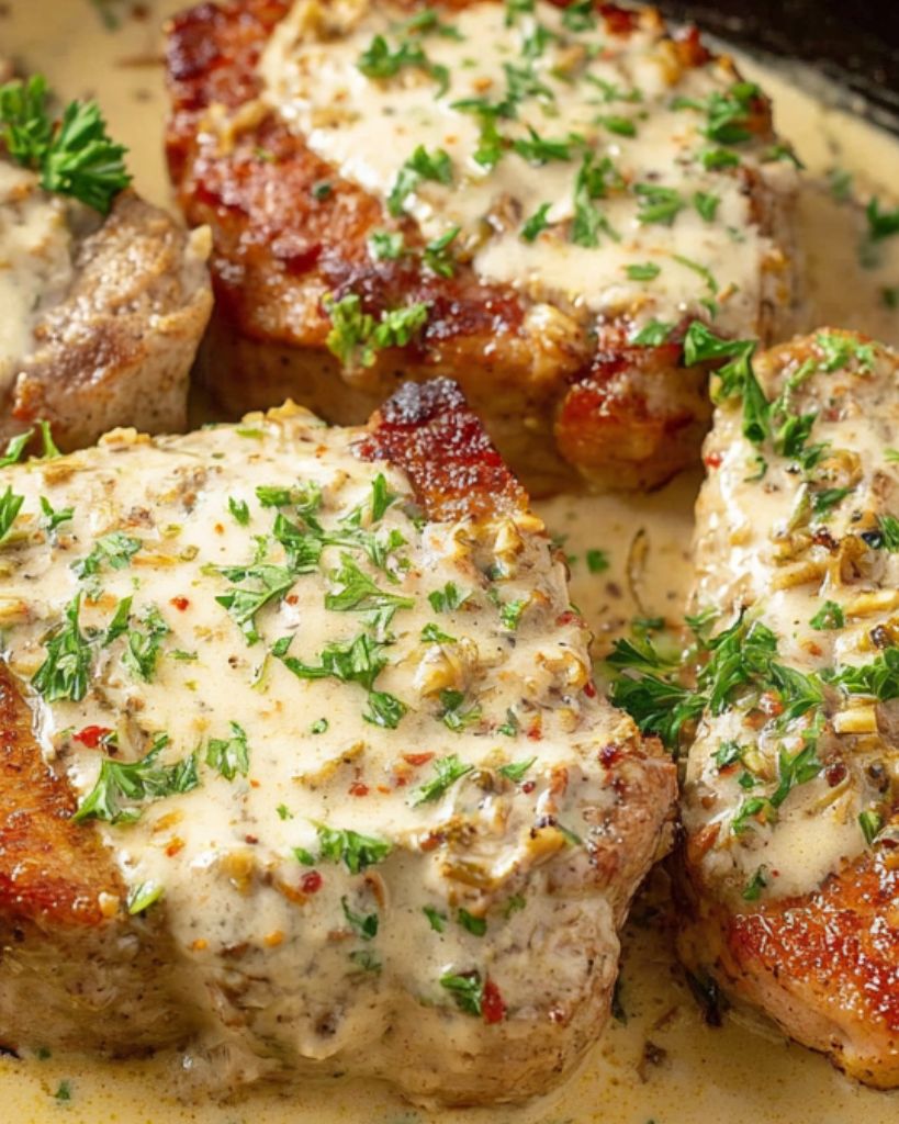 Crock Pot Creamy Garlic Parmesan Pork Chops 2 Design sans titre 2026 04 26T021502.798