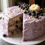 Blueberry Lemon Layer Cake Recipe | 3-Layer — 50Krecipes - Delicious Recipes