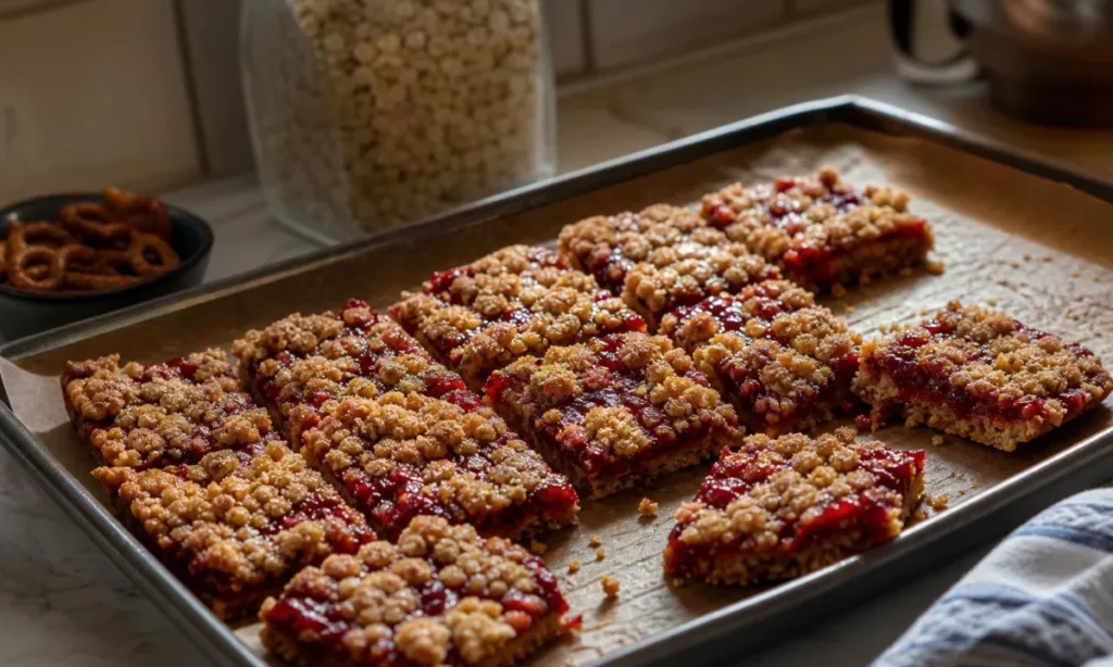 These Pretzel and Oat Bars Are Crispy, Chewy, and Easier Than You Think 1 Fruit Oat and Pretzel Bars