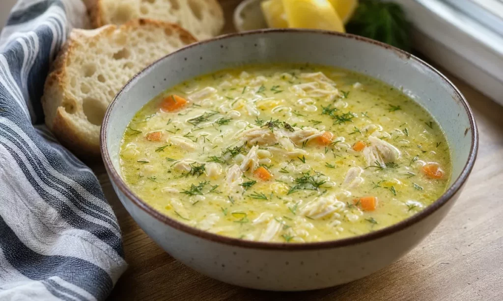 This Simple Avgolemono Soup Tastes Like You Spent Hours Cooking 1 Avgolemono — Greek Lemon Chicken Soup