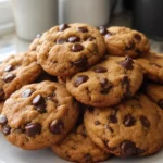 Chewy Pumpkin Chocolate Chip Cookies Recipe — 50Krecipes - Delicious Recipes