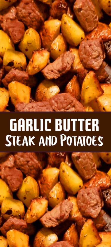 Garlic Butter Steak and Potatoes min