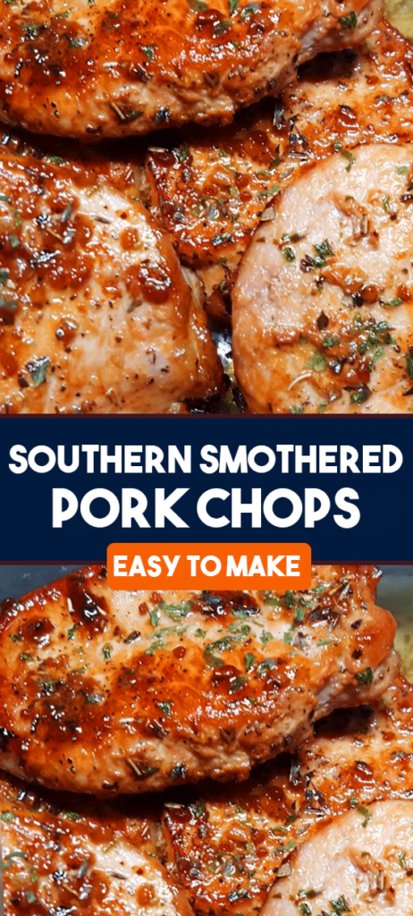 Southern Smothered Pork Chops Recipe