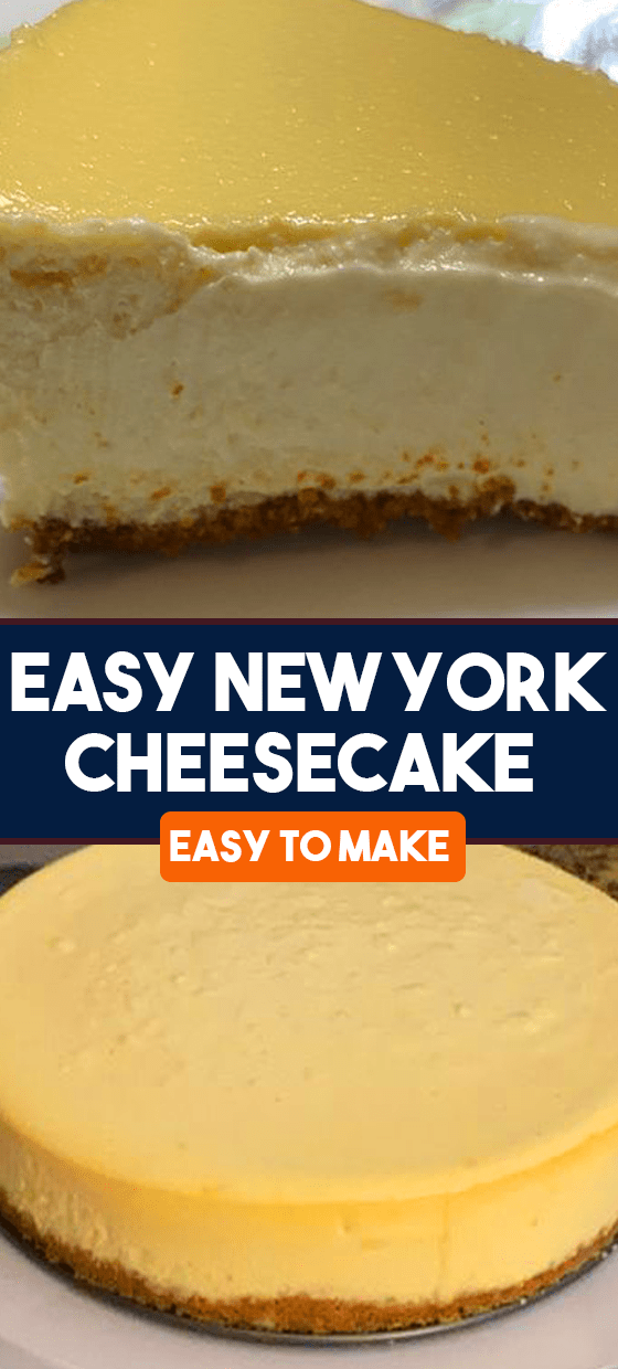Easy New York cheesecake Recipe