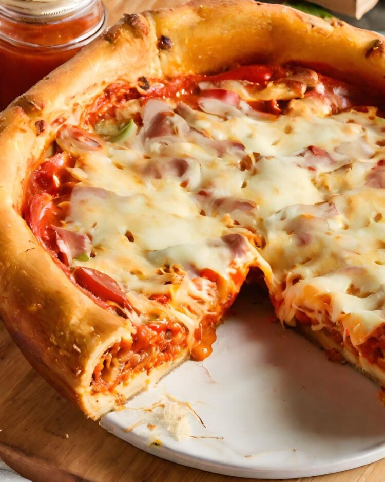 Chicago Style Deep Dish Pizza Recipe