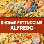 Easy Shrimp Fettuccine Alfredo 3 min