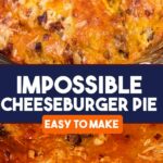 IMPOSSIBLE CHEESEBURGER PIE 2 min