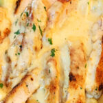 Asiago Tortelloni Alfredo with Grilled Chicken 2