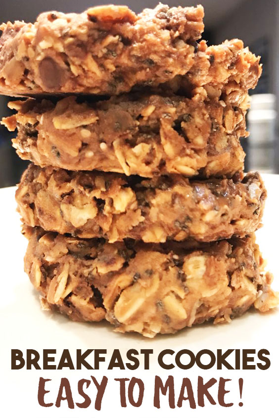 No-Bake Breakfast Cookies
