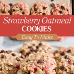 Strawberry Oatmeal Cookies