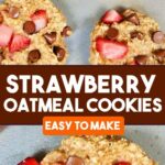 Strawberry Oatmeal Cookies 1 min