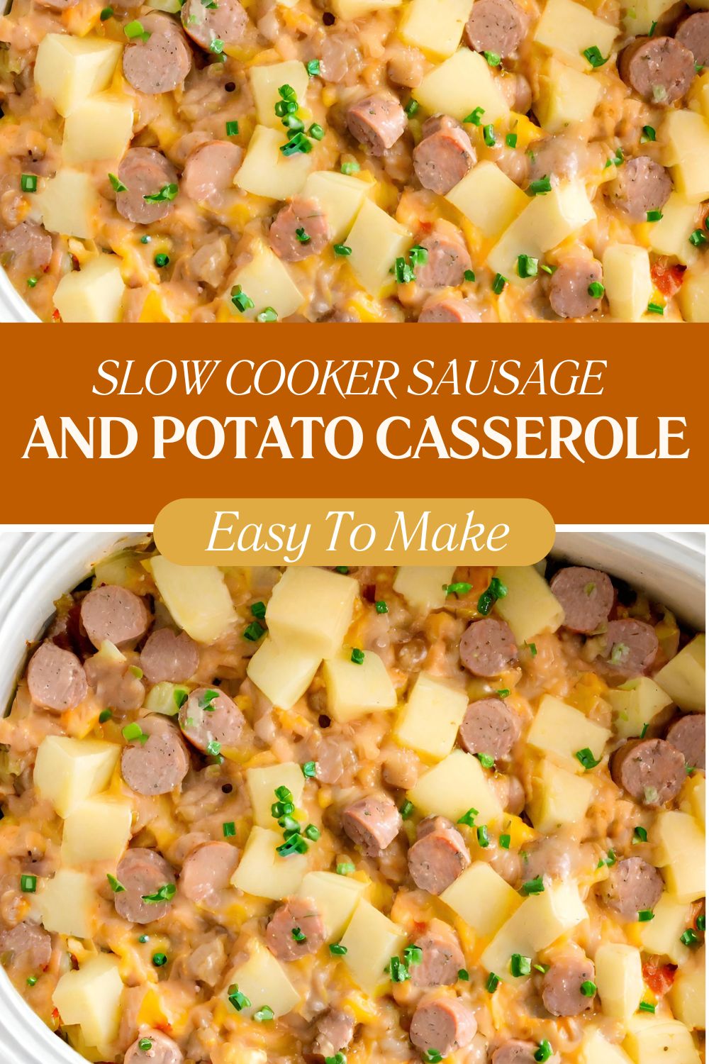 Slow Cooker Sausage and Potato Casserole