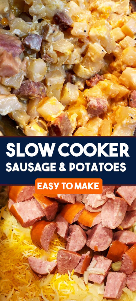 Slow Cooker Sausage and Potato Casserole