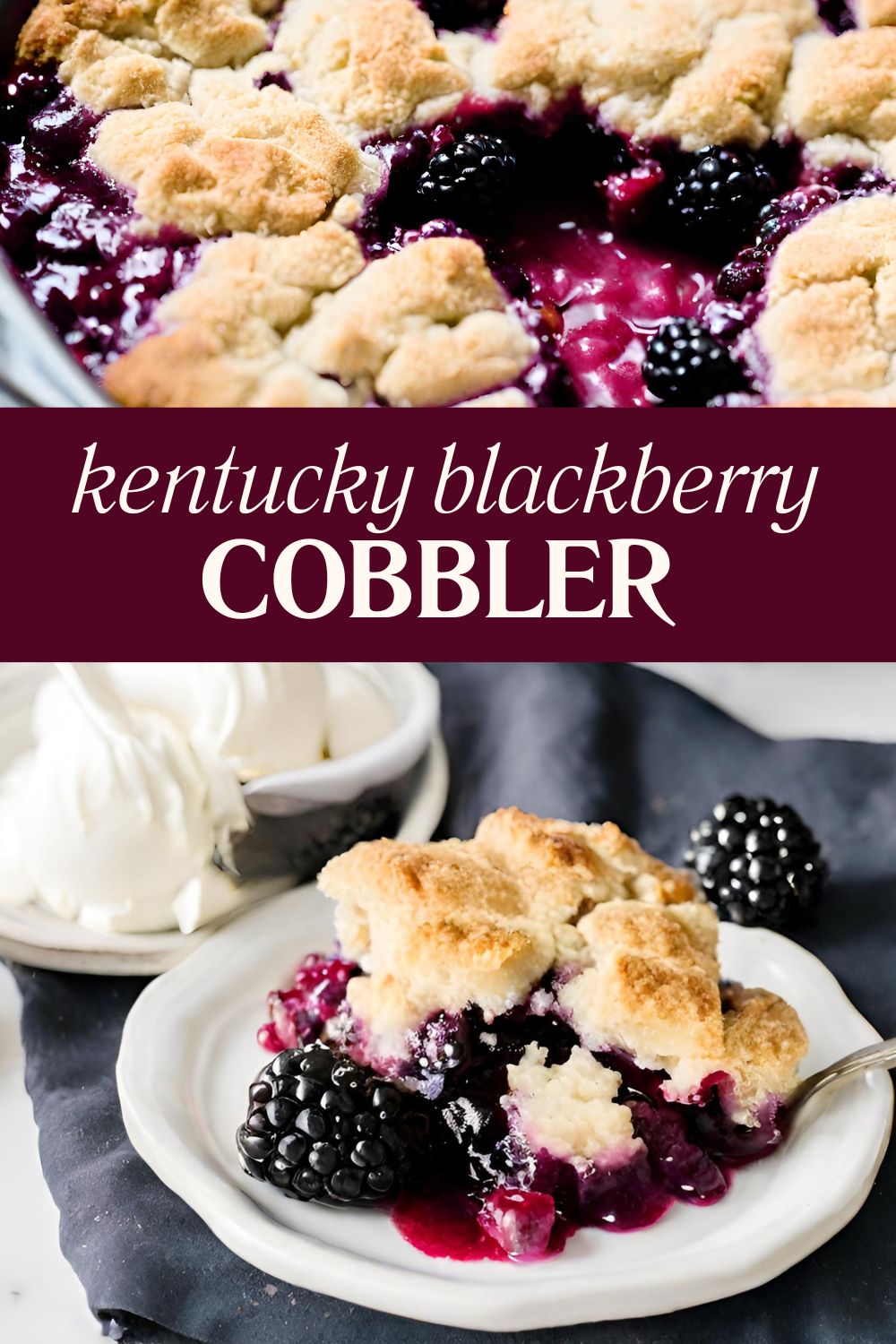 Kentucky Blackberry Cobbler