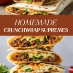 Homemade Crunchwrap Supremes