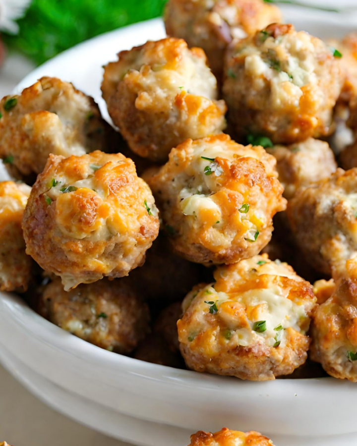 Cream Cheese Sausage Balls