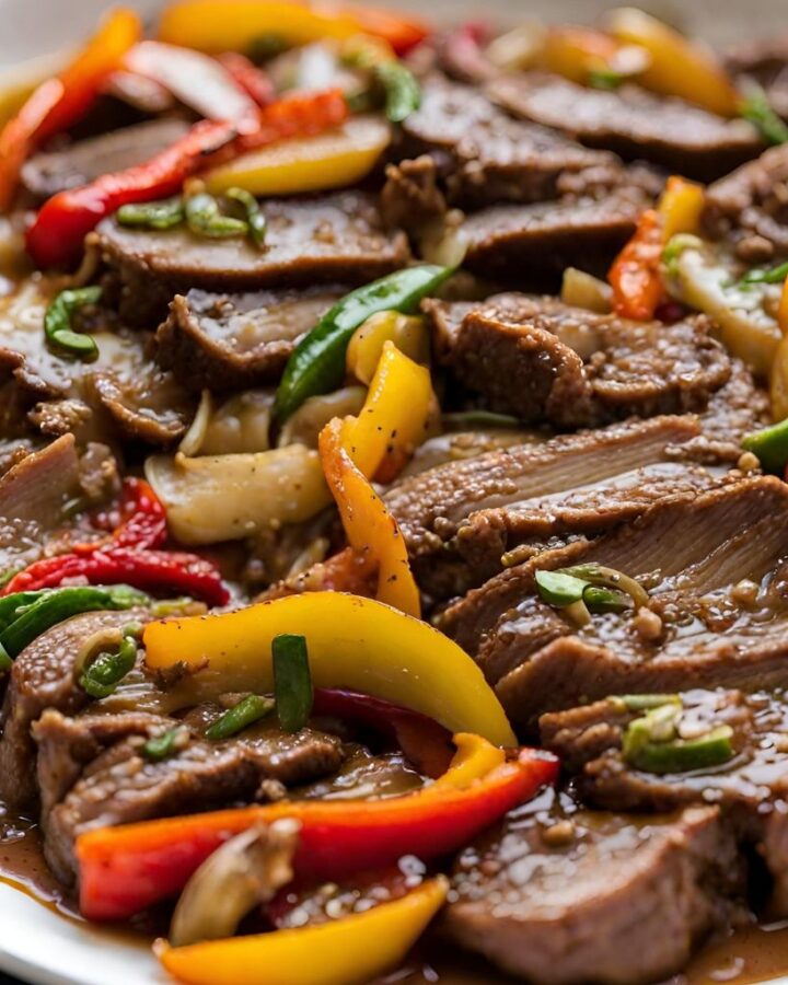 CROCKPOT PEPPER STEAK