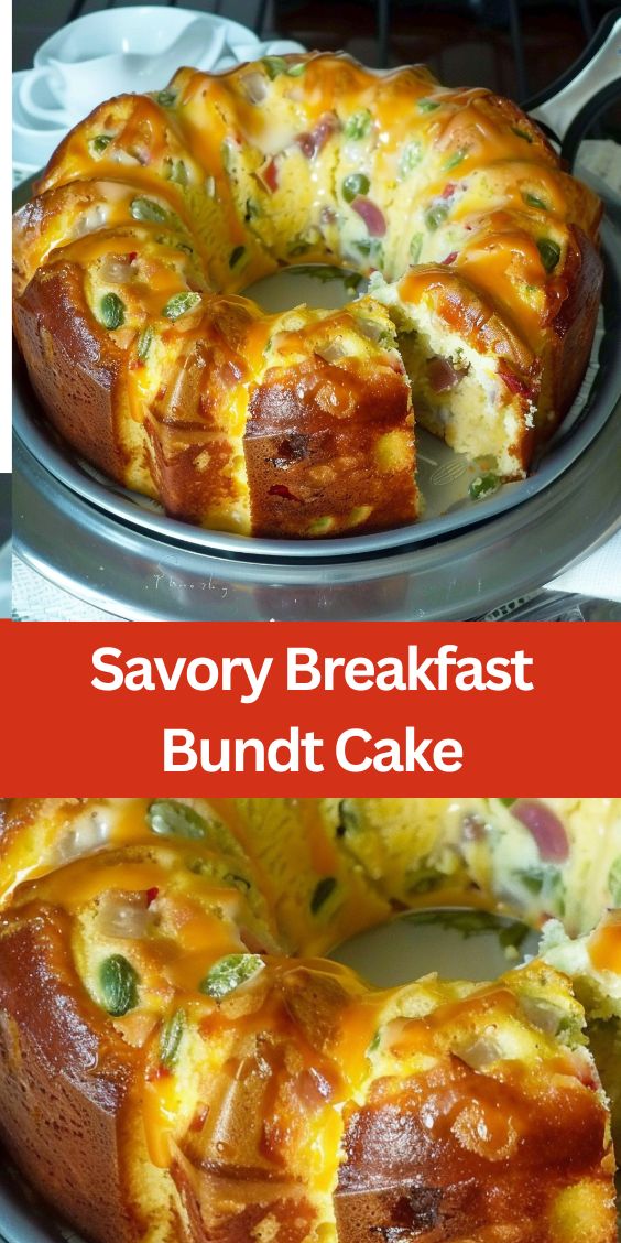 Savory Breakfast Bundt Cake