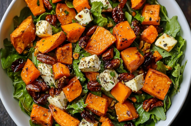 Roasted Sweet Potato Salad Recipe