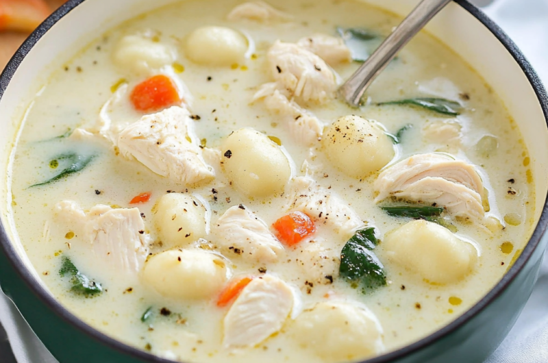 Chicken Gnocchi Soup Recipe