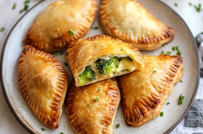 Broccoli & Cheese Hand Pies