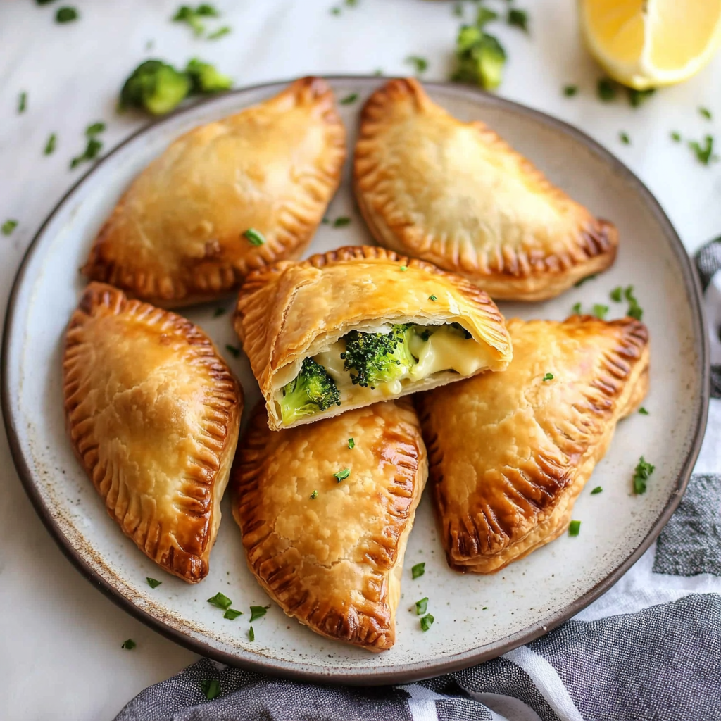 Broccoli & Cheese Hand Pies