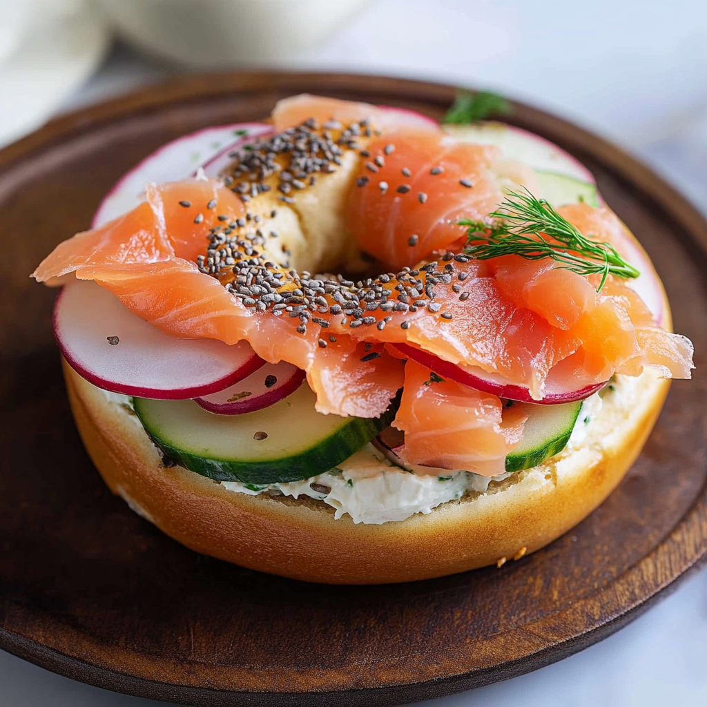 Smoked Salmon Bagel