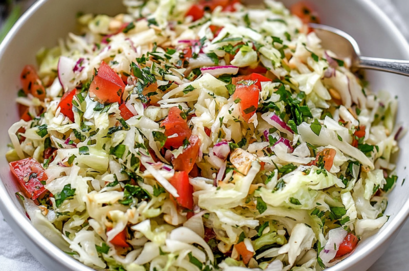 Lebanese Cabbage Salad