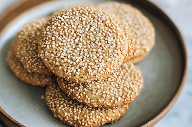 Sesame Tahini Cookies